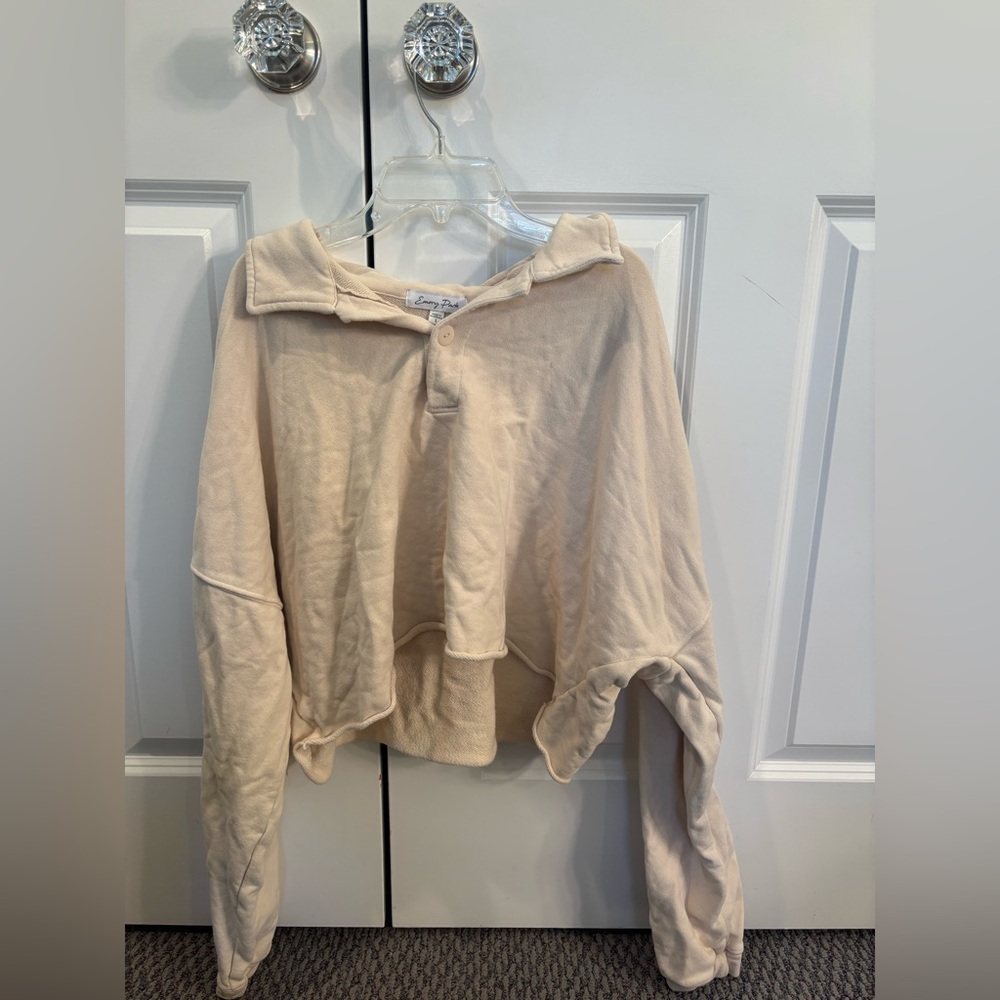 Verge Girl Cropped Polo Pullover